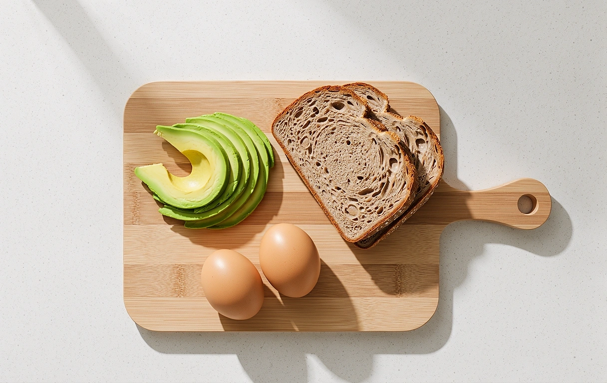 Zdrowe śniadanie pełne wartości