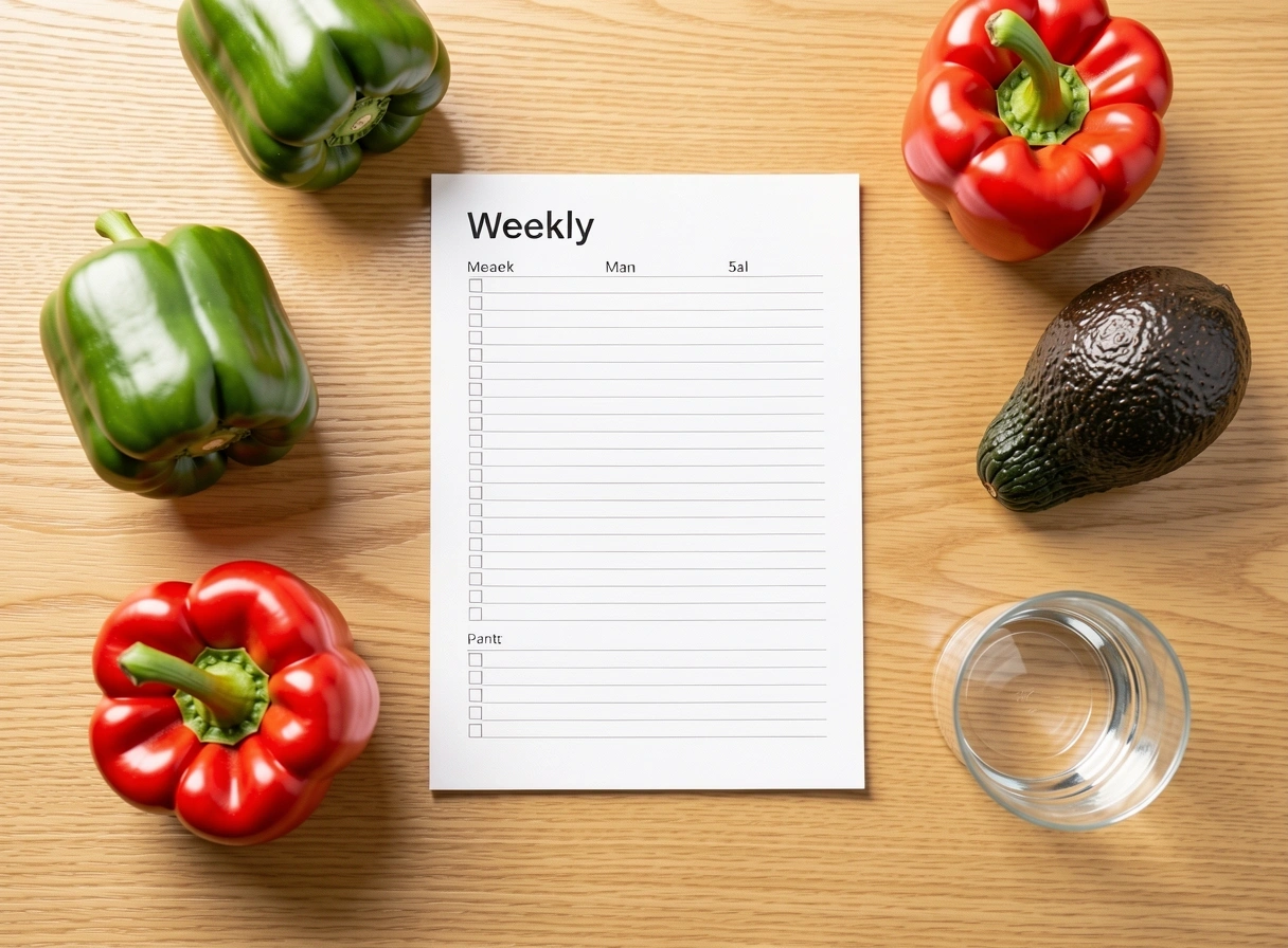 Świeże produkty spożywcze na blacie